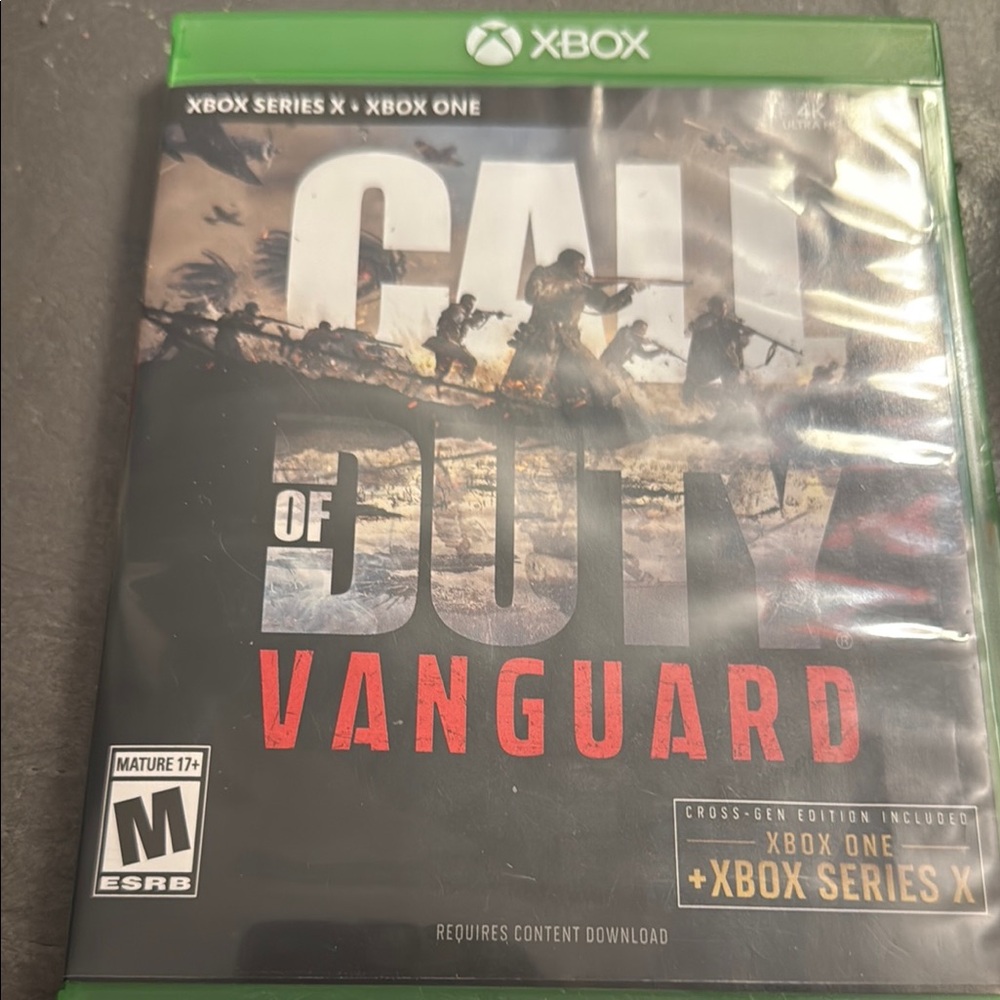 Vanguard Xbox Series X Green Case
